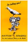 British Seagull Poster - June 1954