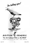 British Seagull Poster - April 1955